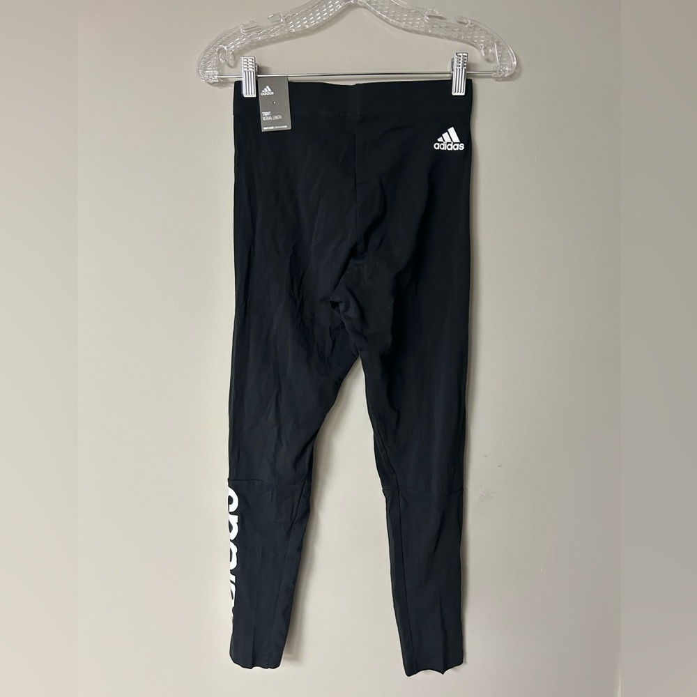 Adidas Black Tight Normal Length Leggings‎ - Picture 2 of 6